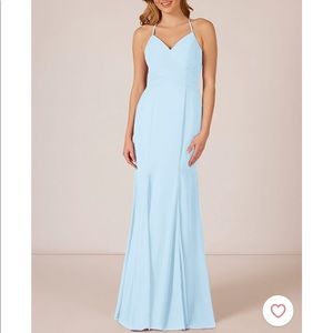 Azazie Sky Blue prom or wedding Dress